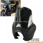 Front Outer Headlight Fairing w/Windshield for Harley Dyna FXDWG FXDF FXDL (2006-2017)