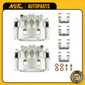 2x Front Brake Caliper With Bracket for Subaru Impreza Forester Legacy (2008–2014)