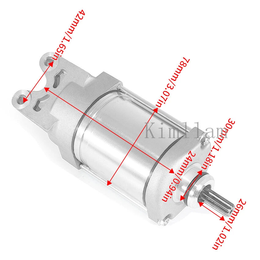 Starter Motor for Yamaha RX10/RXW10 Apex (2007–2017) 8HG-81890-00, 8FP-81890-00