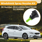 Windshield Washer Nozzle Kit for Jeep Patriot (2008–2015) No. 8532126020, Gaskets