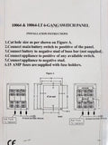 6 Switch Panel with Red LED Indicators for Marine (RWB2092)