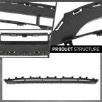 Front Lower Center Bumper Grille for Audi Q7 (2010–2014)