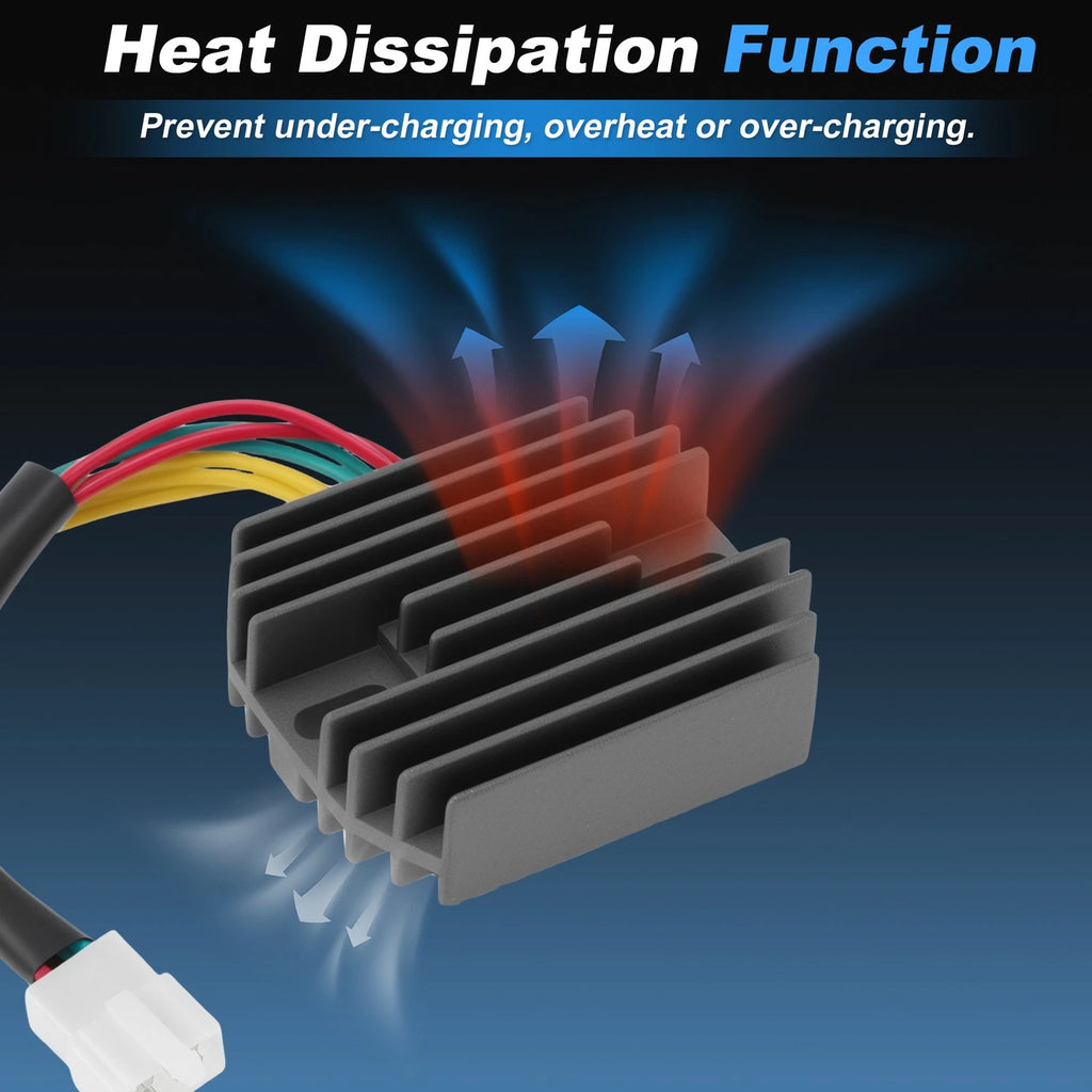 Voltage Regulator Rectifier 31600MY0771 for Honda VT600C Shadow VLX (1988–2007)