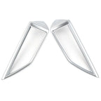 Matte Silver Front Middle Air Vent Covers for Subaru Forester (2019-2022)