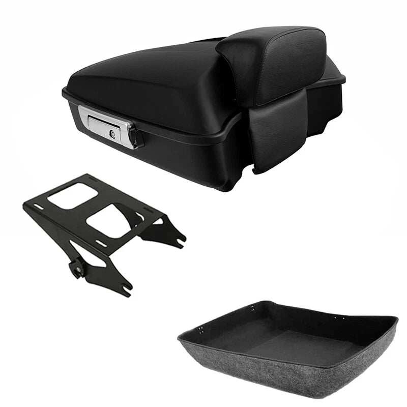 Chopped Trunk Backrest Mount for Harley Road Street Glide (2014–2026)