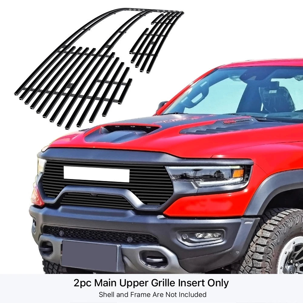 Stainless Black Billet Grille Insert for Ram 1500 TRX (2021-2024)