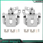 Set of 2 Rear Brake Calipers w/ Bracket for Hyundai Elantra (2011–2016)