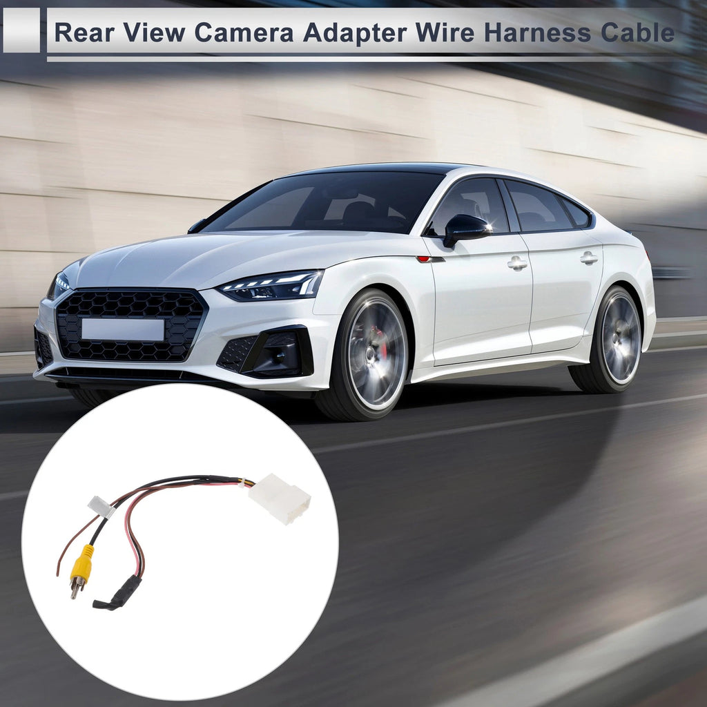 Rear View Camera Adapter Wire Harness Cable for Hyundai (RCA 5 Pin)