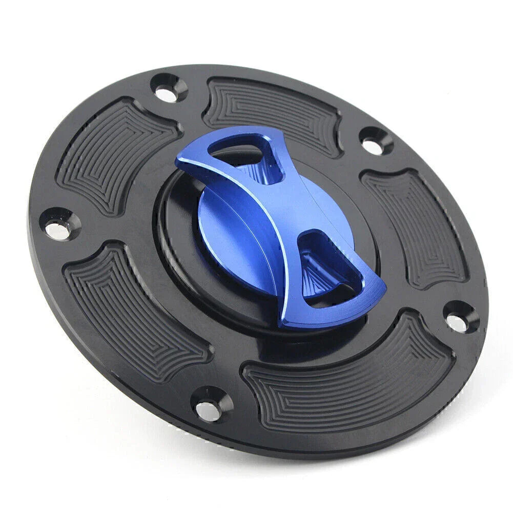 Blue Fuel Gas Tank Cap Cover for Ducati Panigale 899 959 1199 (2012-2019)