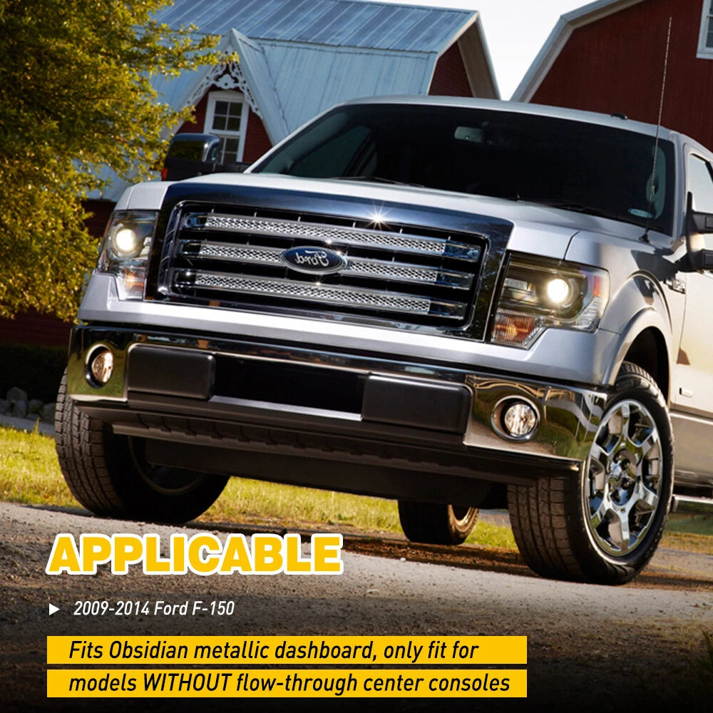 Set of 2 Air Vent Louvers for Ford F150 (2009–2014)