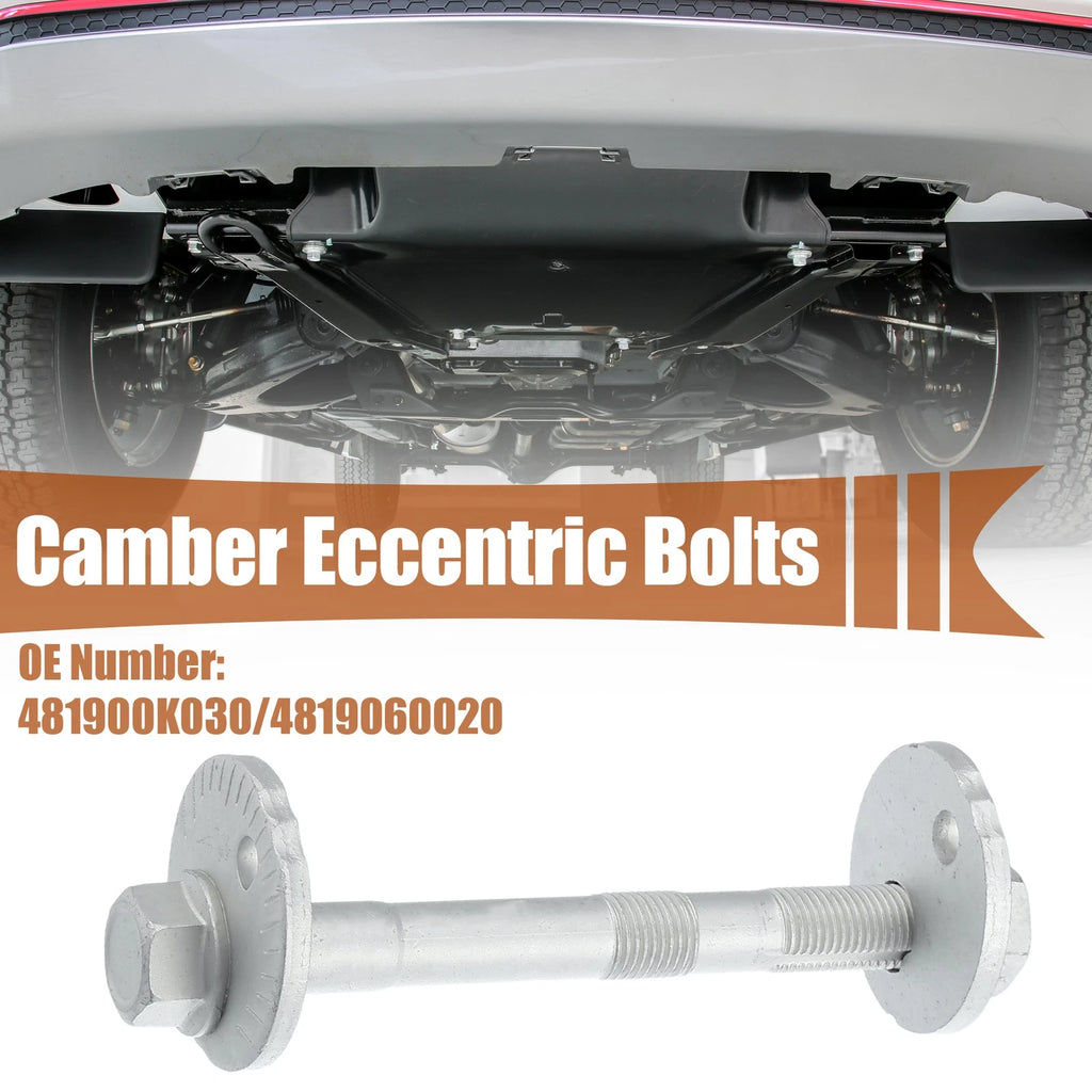 Set of 2 Eccentric Alignment Camber Bolts for Toyota FJ Cruiser (2006–2023)
