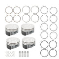 Set of 4 Oversize Piston and Ring Assembly for Audi A3/S3/A4/A5/A6 (2006–2016)