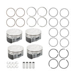 Set of 4 Oversize Piston and Ring Assembly for Audi A3/S3/A4/A5/A6 (2006–2016)
