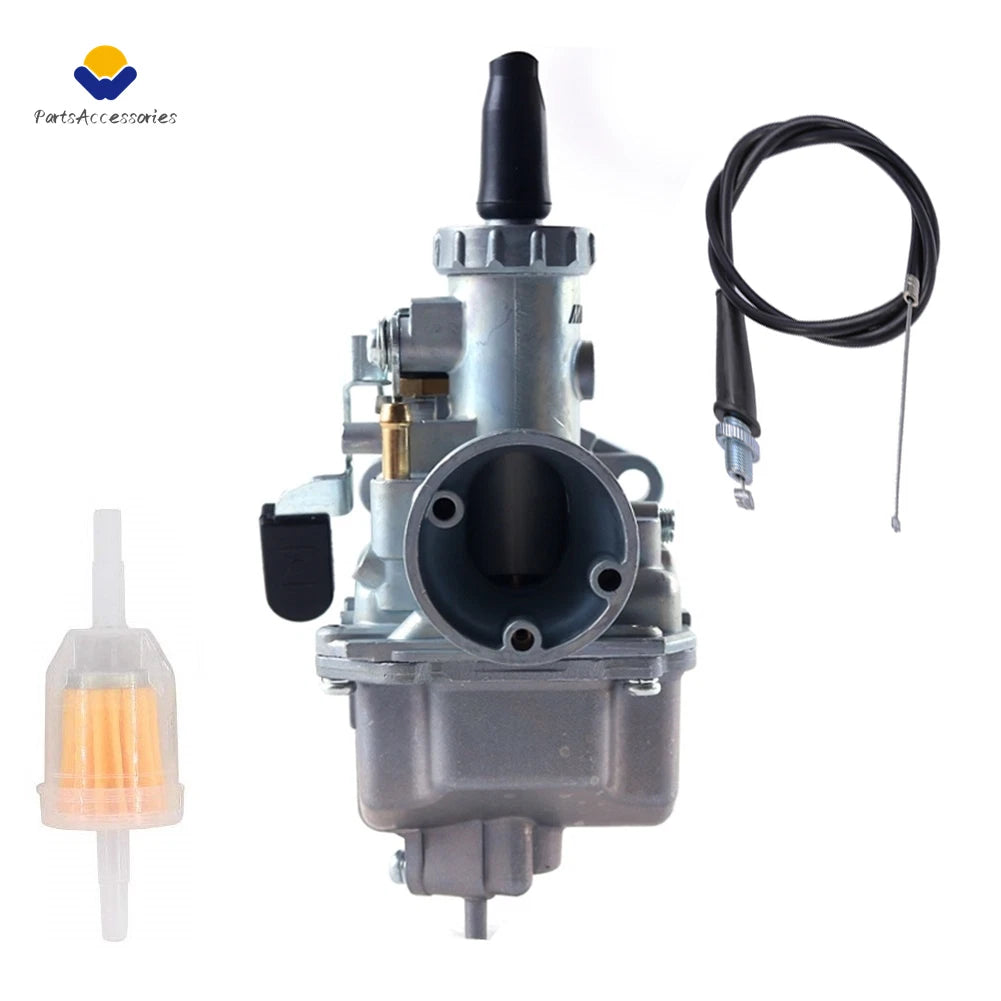Carburetor with Throttle Cable for Honda ATC200 ATC200E ATC200X ATC200S (1981–1987)