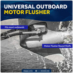 Set of 2 Universal Outboard Motor Flusher Muffs & Gear Oil Pump