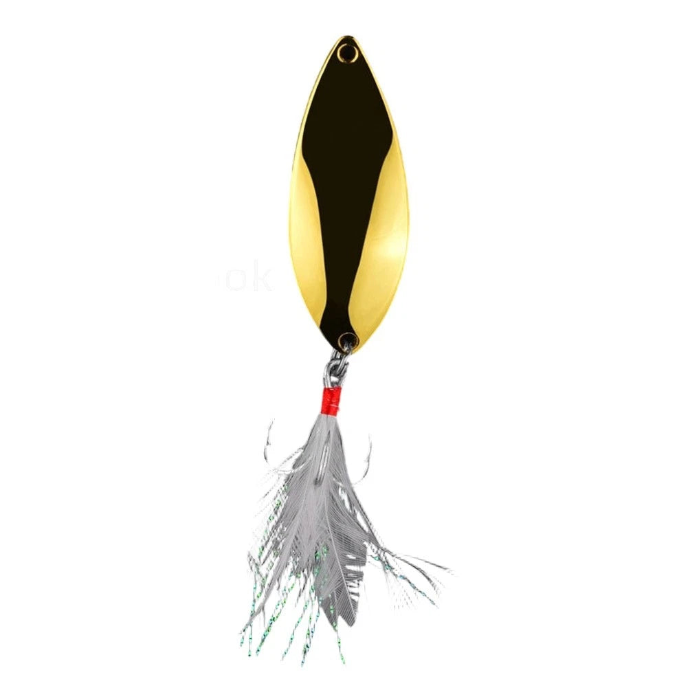 Zinc Alloy Spinner Spoon Lure 10g 15g 20g for Freshwater Game Fish