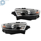 2X Halogen Projector Headlights for Ford Taurus (2016-2019)