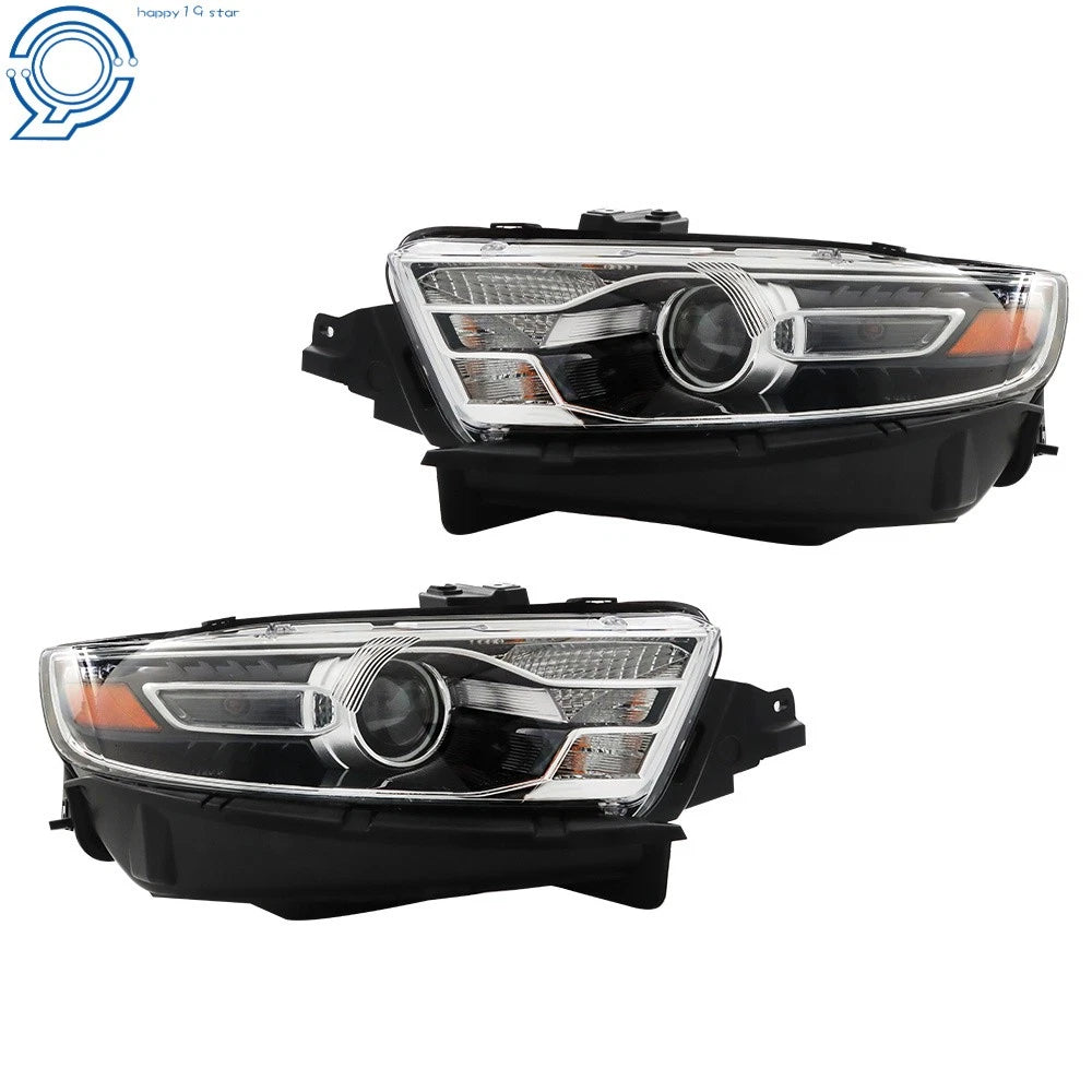 2X Halogen Projector Headlights for Ford Taurus (2016-2019)