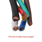 7-Pin 7-Way Trailer Cable Cord for Universal Use (6 FT)