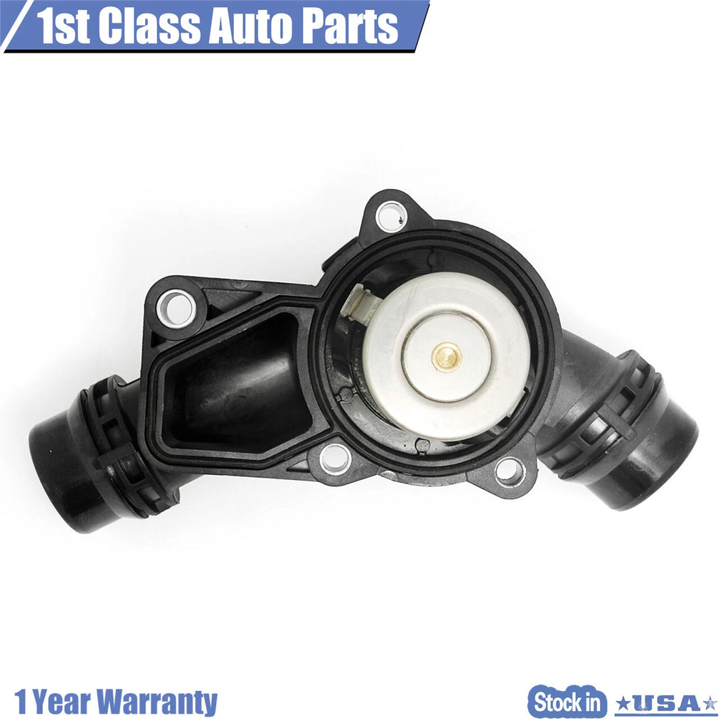 Thermostat w/ Housing Kit for BMW E39 530, E46 325, 325xi (1999–2006)
