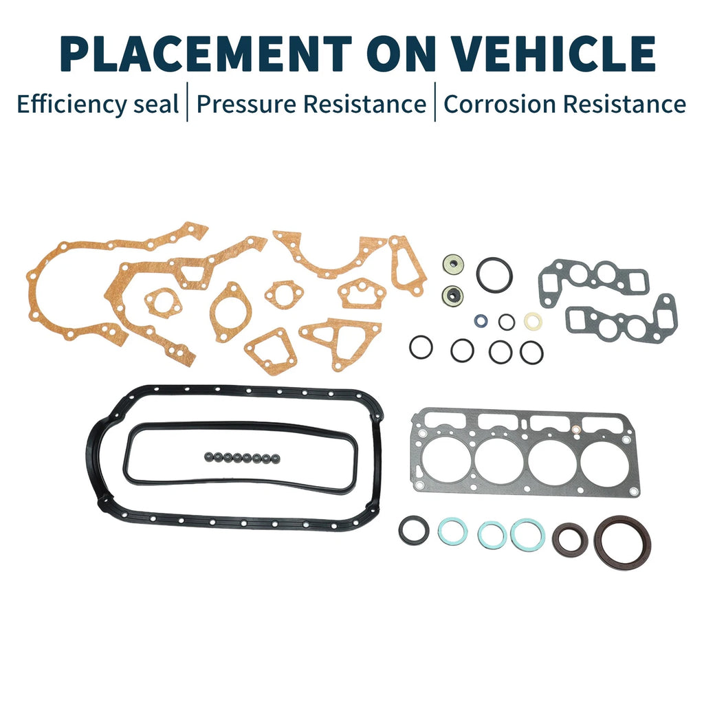 Cylinder Head Gasket Kit No. 411113046 for Toyota 5K (Year Range Not Specified)