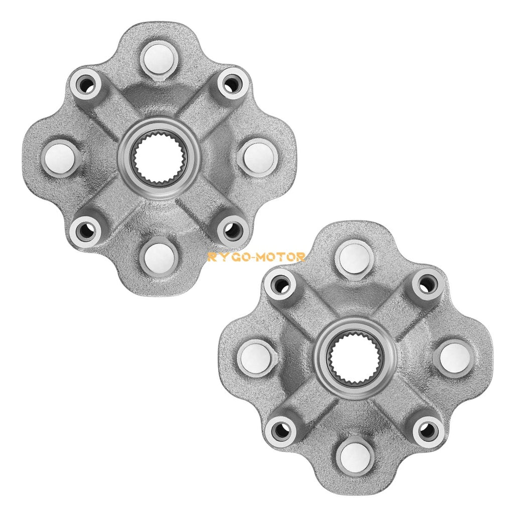 Set of 2 Front Left & Right Wheel Hubs for Yamaha Wolverine YFM350 YFM450 (2006–2010)
