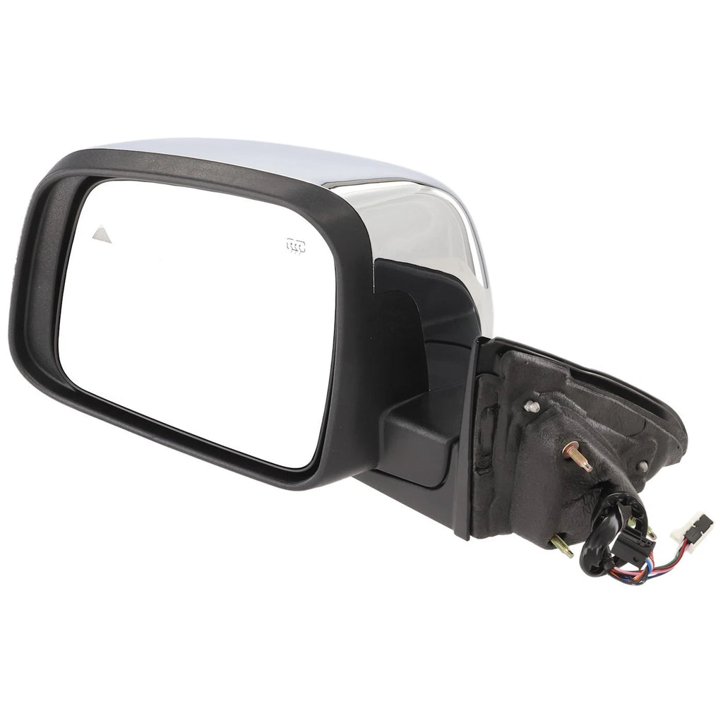 Set of 2 Heated Chrome Mirrors for Jeep Grand Cherokee (2011–2021)