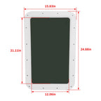 Tinted Glass Window for Universal RV Trailer Camper (15"x24")