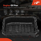 Transmission Oil Pan with Gasket for Hyundai Elantra Kia Forte (2017–2018)