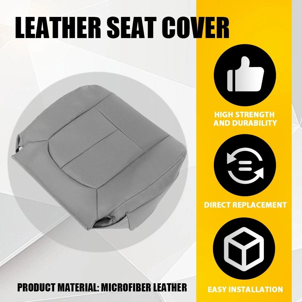 Front Driver Bottom Seat Cover for Ford F250 F350 F450 F550 (2011–2016) EPY
