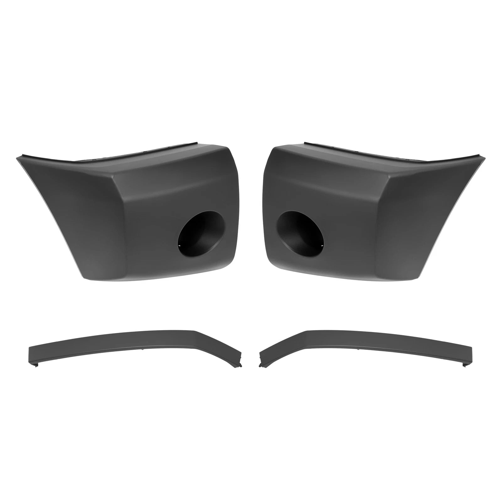 Front Bumper End Caps for Nissan Titan/Armada (2004–2008)