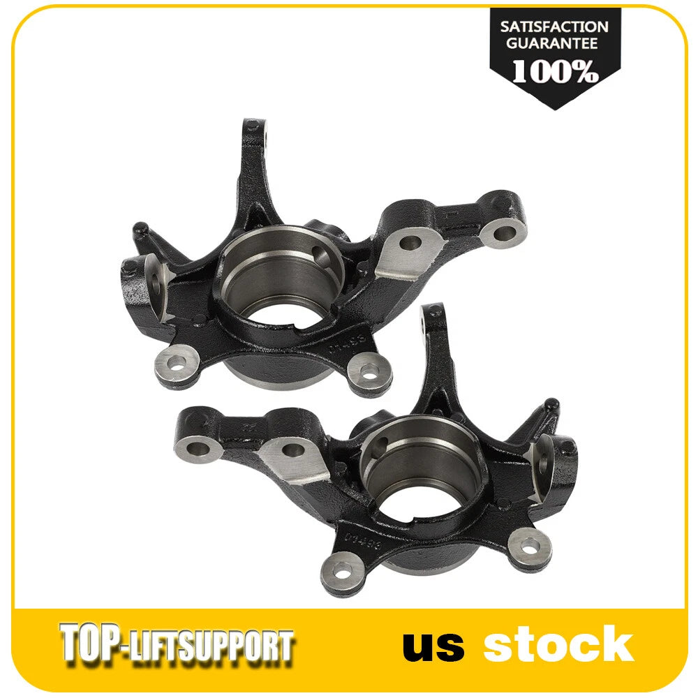2X Front Steering Knuckle for Hyundai Elantra Veloster (2013–2014)