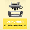 Tailgate Handle Kit with Chrome Bezel for Chevy Silverado GMC Sierra (2007–2013)