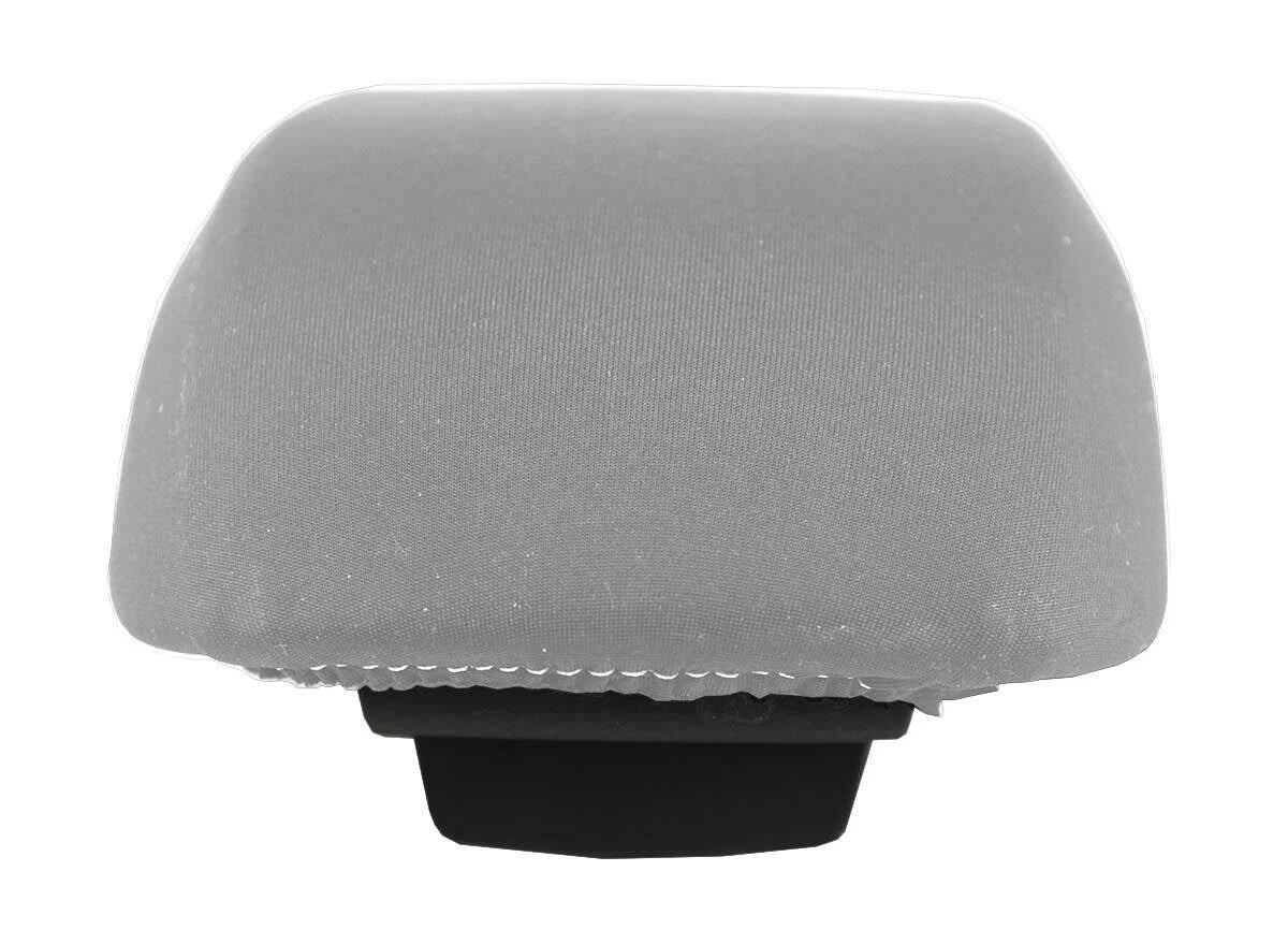 Fleece Console Lid Armrest Cover for Ford Fiesta (2014–2019) Gray