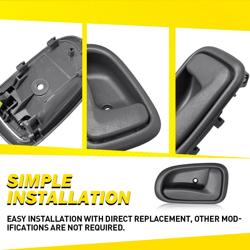 Set of 4 Interior Door Handles for Geo Prizm Toyota Corolla (1993–1997)