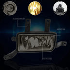 LED DRL Headlight Set for GMC Sierra/Yukon (1999–2007) Chrome Clear