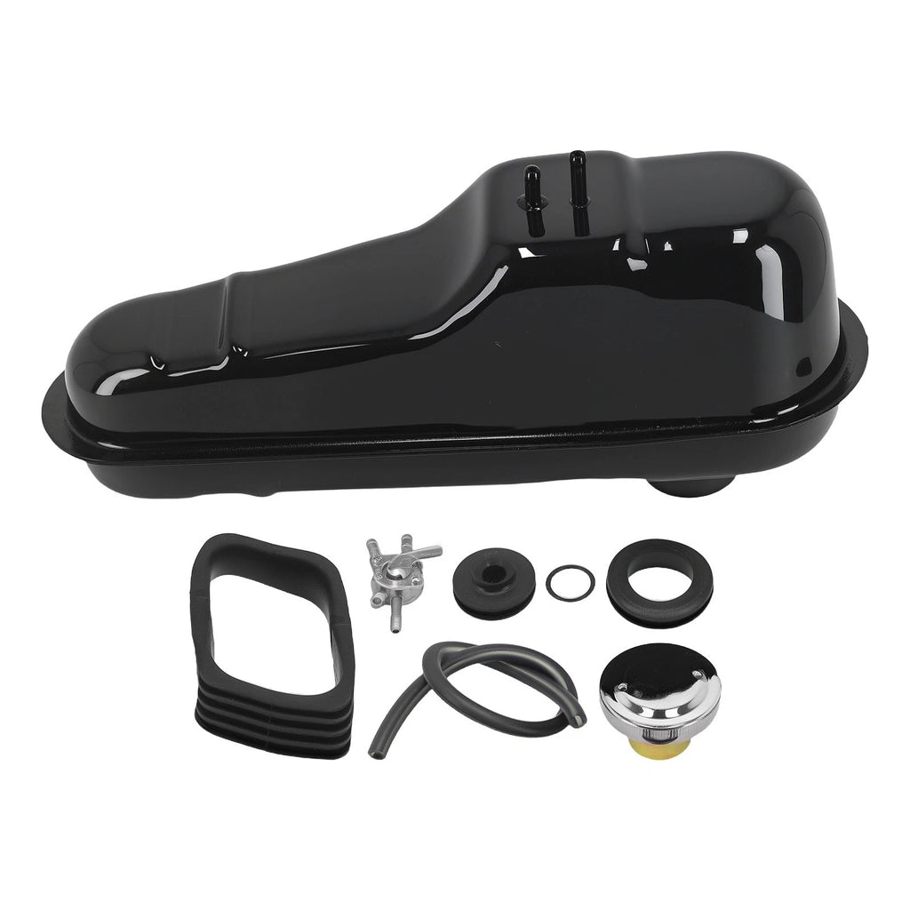 2L Fuel Tank for Honda ST90 Trailsport (1973–1975) w/ Cap, Keys, Petcock, Hose