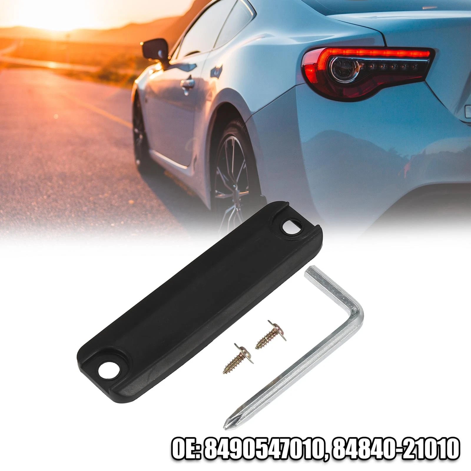 Rear Latch Release Switch Button Cover for Toyota Camry (2018–2023) 8490547010 84840-21010
