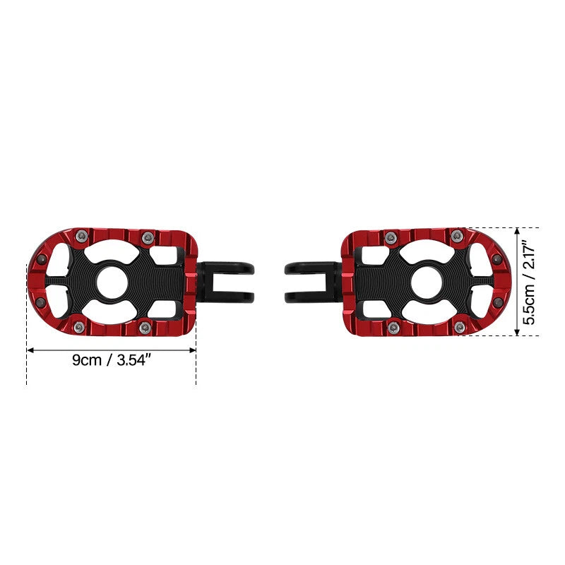 Driver Footpegs Footrests for Harley Softail Street Bob Sport Glide (2018–2025)