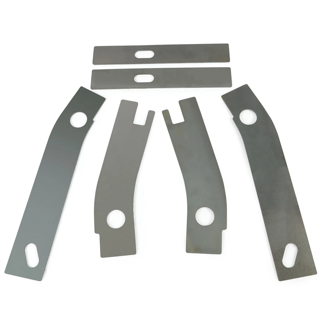 Rear Frame Repair Weld Plates Patch for Jeep Wrangler YJ (1986–1995)