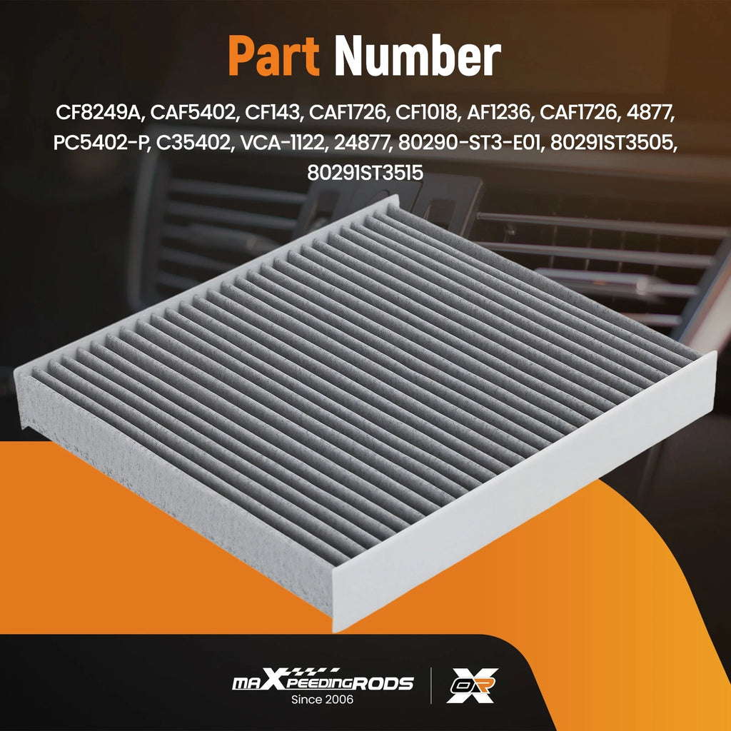 Cabin Air Filter for Lexus GS200t (2016) CF8249A CAF1726 PC5402-P