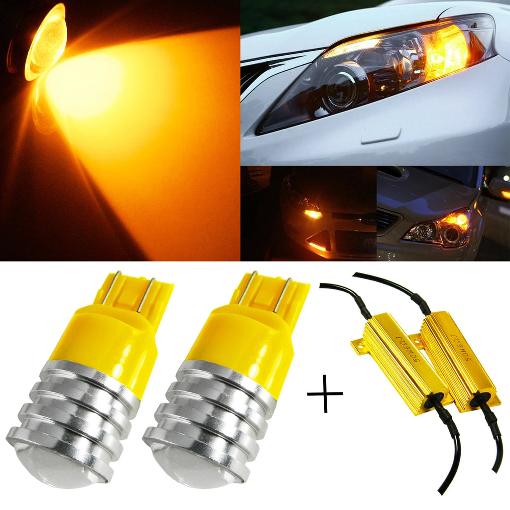 LED Amber Turn Signal Light Bulbs for BMW 3 Series (2007–2012)