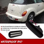 2X Euro Smoked LED Backup Reverse Tail Lights for Chrysler PT Cruiser (2001–2005)