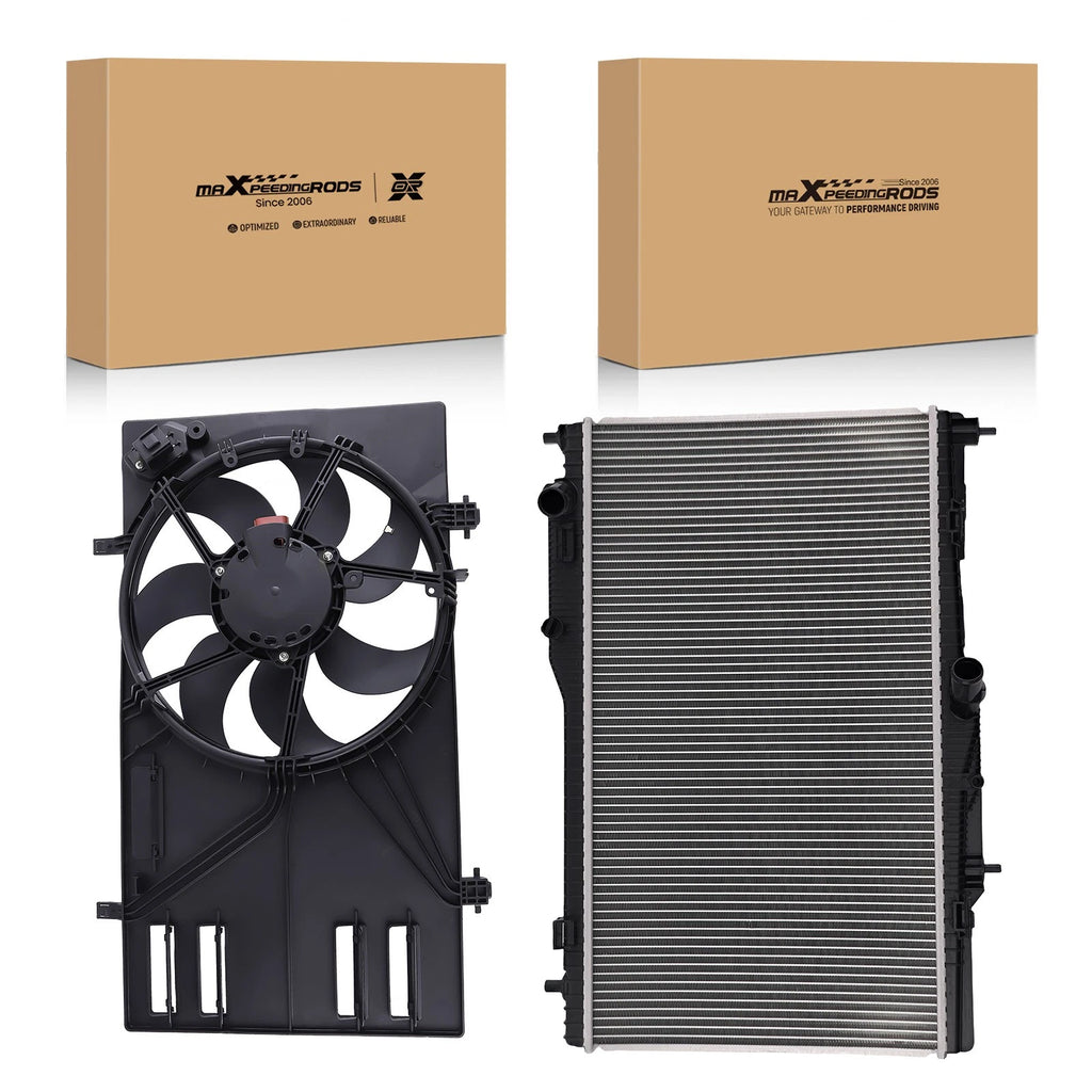 Radiator Condenser Cooling Fan Assembly for Ford EcoSport (2018–2022)