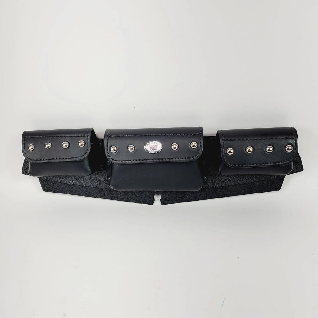 3 Pocket Windshield Bag Pouch for Harley Touring Electra Glide (1996–2013)