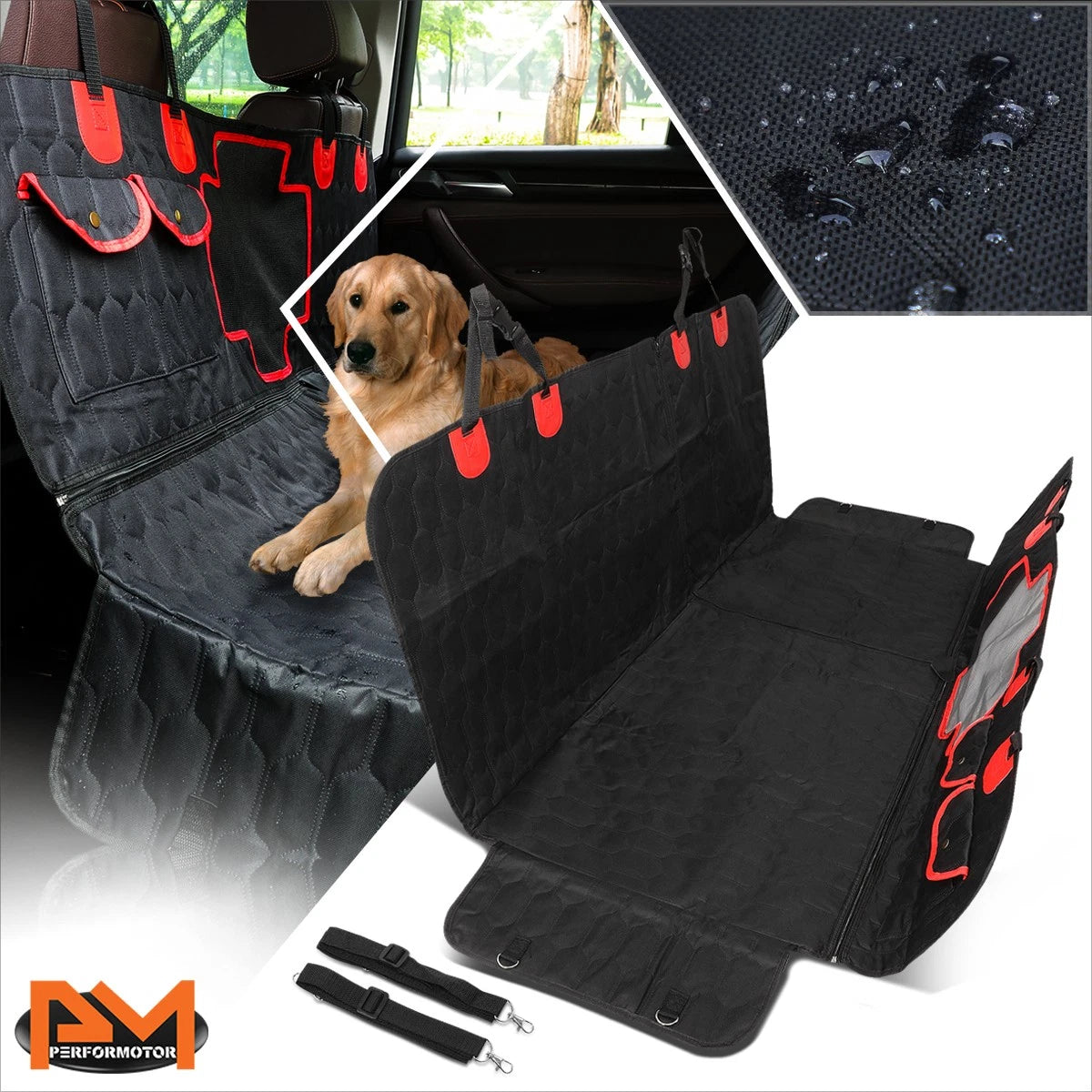 Pet Dog Seat Protector Hammock for Universal Vehicles (Waterproof)