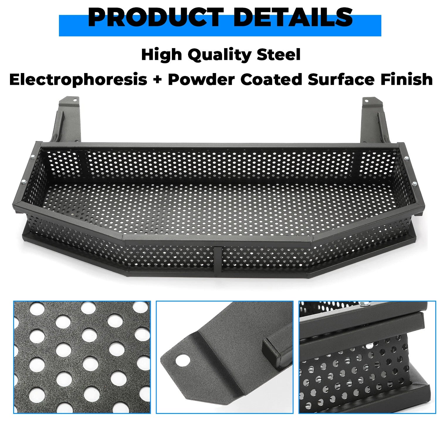 Front Clay Outer Cargo Basket for Club Car DS Golf Cart (Gas & Electric)
