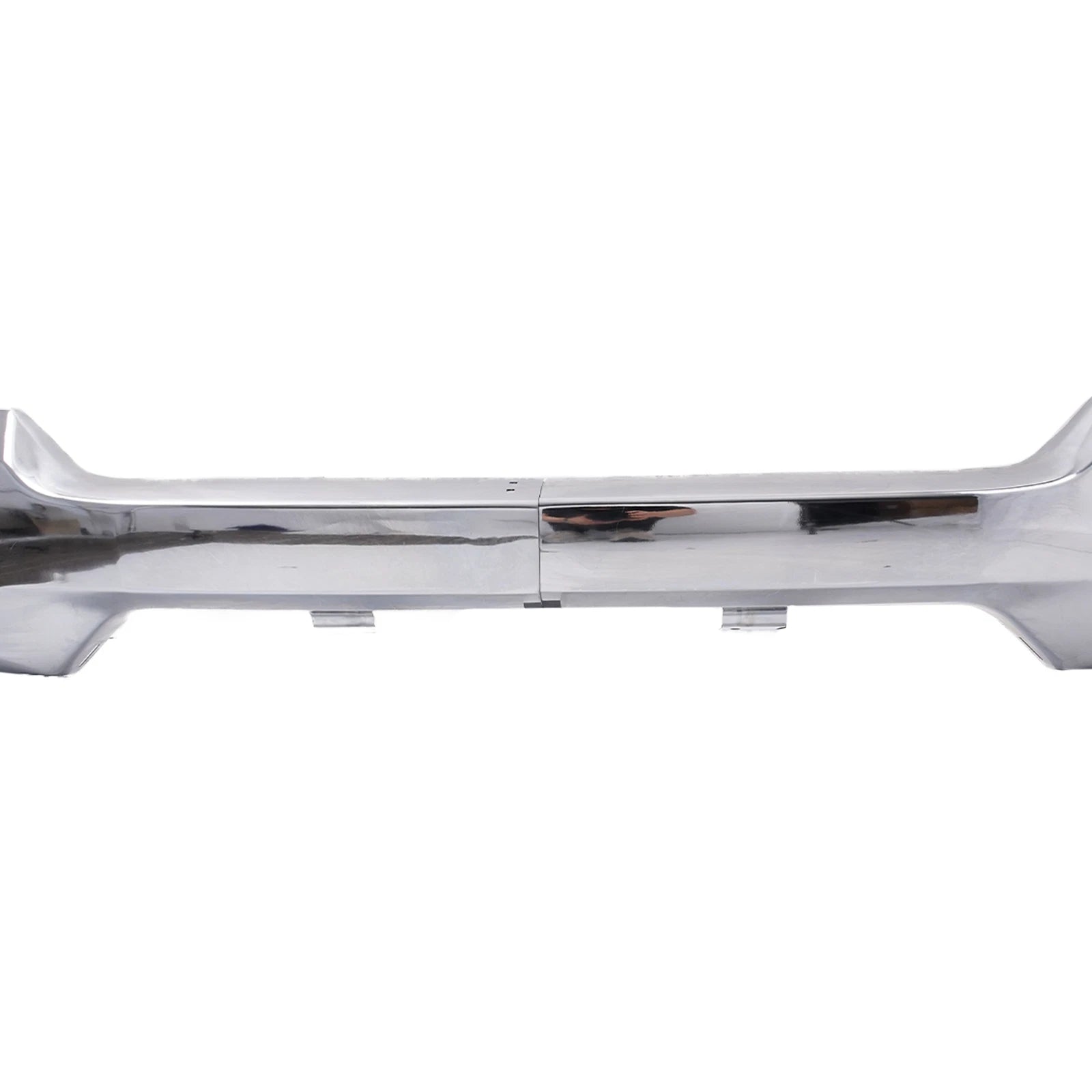 Front Bumper Face Bar for Chevy Silverado 1500 (2016–2019) W/ Fog Holes Chrome