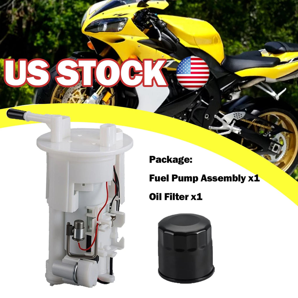 Fuel Gas Tank Pump for Yamaha YZF R6S R1 R6 (2006–2016) 5PW-13907-01-00, 5PW-13907-02-00