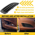 Fog Light Lamp Cover Pair for Ford Fiesta (2014–2019)